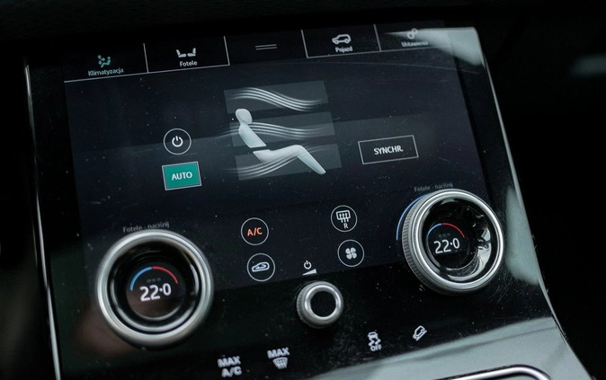 Land Rover Range Rover Velar cena 189850 przebieg: 59575, rok produkcji 2017 z Sompolno małe 781